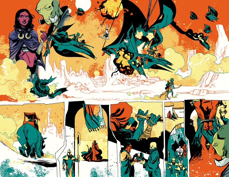 John Carter: Gods Of Mars (Art by Ramón Pérez and Bellaire)